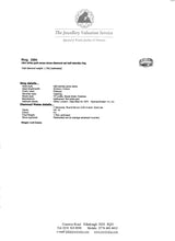 Load image into Gallery viewer, 2584: Vintage 18ct White Gold 7 x (0.25ct) Natural Diamonds Ring - 1.75ct Total- From 1974
