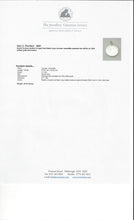 Load image into Gallery viewer, 2691: Vintage 18ct Gold (44mm) Reversible Mother of Pearl &amp; Black Onyx Disc Pendant by David Yurman
