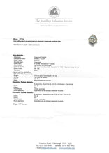 Load image into Gallery viewer, 2712- Vintage: 18ct Gold Blue Aquamarines Baguette Diamonds Cocktail Ring- Wow
