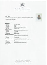 Load image into Gallery viewer, 2881: Vintage Platinum Orange Sapphire (2.11ct) Diamonds Cluster Ring
