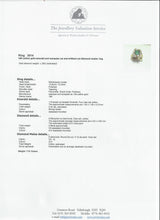 Load image into Gallery viewer, 3014 Vintage 18ct Gold Emerald (2.42ct) Diamonds (1.5ct) Cluster Ring
