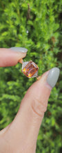 Load and play video in Gallery viewer, 1547: Vintage: 9ct Gold Mystic Topaz Diamonds Ring - lovely colours
