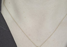 Load and play video in Gallery viewer, 2690: Vintage 18ct Rose Gold Tiffany Open Heart Pave Diamond Pendant (11mm) &amp; Necklace - Elsa Perettie
