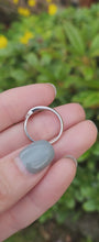Load and play video in Gallery viewer, 1653:   Vintage: Platinum 6 Diamonds Stacker Band Ring- pristine and sparkling
