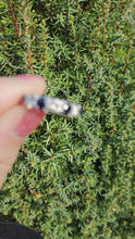 Cargar y reproducir el video en el visor de la galería, 6087- Vintage: Exceptional 18ct White Gold Diamonds (0.75ct) Sapphires Half Eternity Ring
