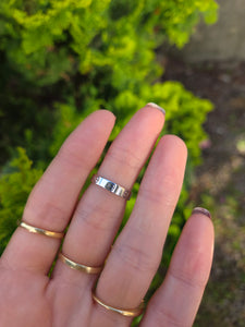 2364: Vintage: Cartier 18ct White Gold Love Ring Size 51- comes with box