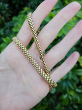 Load image into Gallery viewer, 0120:Vintage: 18ct Gold Milanese  Necklace 43cm Long 36.7grams- By FOPE Italian Jewellery
