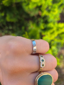 2364: Vintage: Cartier 18ct White Gold Love Ring Size 51- comes with box