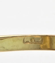 Load image into Gallery viewer, 2320: Antique; Edwardian 18ct Gold Large Oval Cabochon Opal (8ct) Single Stone Ring-
