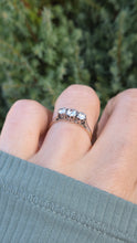 Load image into Gallery viewer, Antique: 18ct Gold  Natural Round Full Cut  Diamonds 3-Stone Ring
