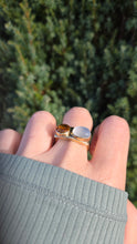 Load image into Gallery viewer, Vintage Exceptional 9ct Gold Moonstone Citrine Ring
