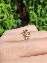 Load image into Gallery viewer, 1566 Antique: 9ct Rose Gold Lovers Knot Ring - From 1915 WW1
