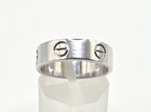 Cargar imagen en el visor de la galería, 2315 Cartier 18ct White Gold Classic Love Ring- Size 54/N/6-75- Pristine
