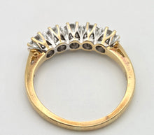 Cargar imagen en el visor de la galería, 2312 Vintage: 18ct Gold Round Full Cut Natural Diamonds (1.25ct in total) Ring-Very special
