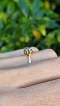 Load image into Gallery viewer, Vintage: Rare 18ct Gold Lilac Sapphire Single Stone Ring
