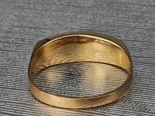 Cargar imagen en el visor de la galería, 3175: Antiguo: Anillo de oro de 15 quilates Anillo de barco con rubíes y diamantes en pasta - excelente
