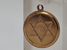 Load image into Gallery viewer, Vintage: 9ct Gold Solid Star of David pendant - excellent condition - nice weight
