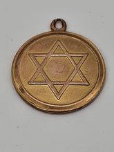 Load image into Gallery viewer, Vintage: 9ct Gold Solid Star of David pendant - excellent condition - nice weight
