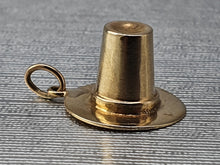 Load image into Gallery viewer, Vintage (1966) Heavy 9ct Gold Top Hat Pendant/Charm - 55 years old &amp; FAB
