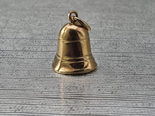 Load image into Gallery viewer, Vintage - 9ct Gold Bell Charm - great condition &amp; seems familiar
