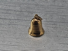 Load image into Gallery viewer, Vintage - 9ct Gold Bell Charm - great condition &amp; seems familiar
