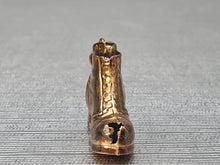 Load image into Gallery viewer, Vintage (1966) 9ct Gold Large Boot Charm superb condition (1.5g) nice weight. 55 years old
